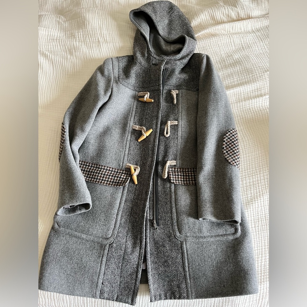 J. Crew Collection - Women's Herringbone Wool Jacket - Size 10